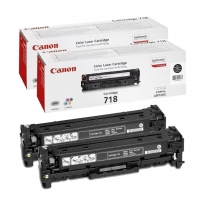 Zestaw dwóch tonerów Canon  CRGP718BK do LBP-7200 | korp |2x 3 400 str. | black-4477423