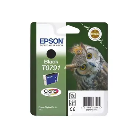 Tusz Epson T0791do Stylus Photo1400/1500W/P50/PX660 | 11,1ml | black