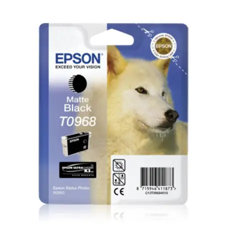 Tusz Epson T0968 do Stylus Photo R2880 | 11,4ml | matte black