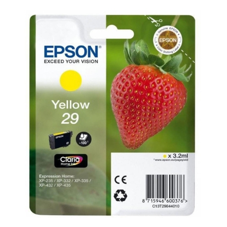 Tusz Epson T29  do   XP-235/332/335/432  3,2 ml   yellow