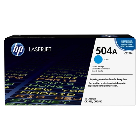 Toner HP 504A do Color LaserJet 3525/3530 | 7 000 str. | cyan-4507795