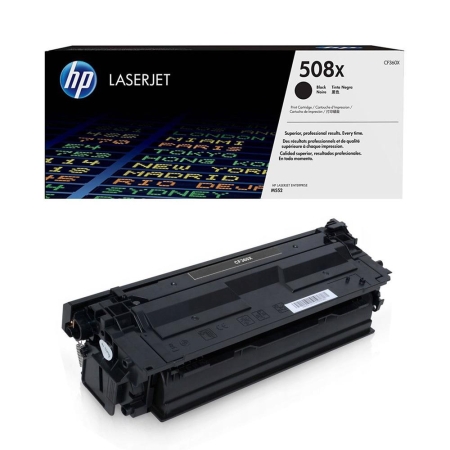 Toner HP 508X do Color LaserJet  M552/553 | 12 500 str. | black-4615565