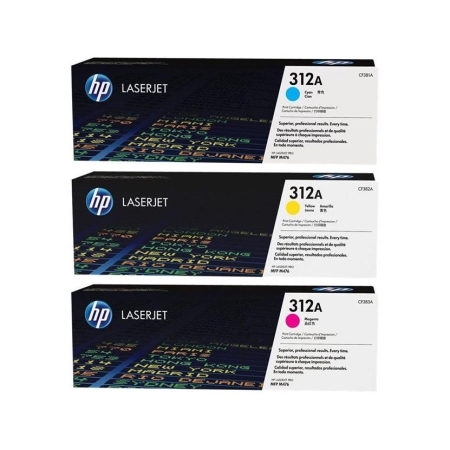 Toner HP 312A do Color Laser Pro M476 3pack | 3 x 2 700 str. | CMY-4615572