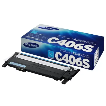 Toner HP do Samsung CLT-C406S | 1 000 str. | cyan-4615992