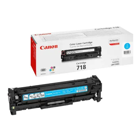 Toner Canon CRG718C do LBP-7200/7210/7660/7680 | 2 900 str. | cyan-4633721