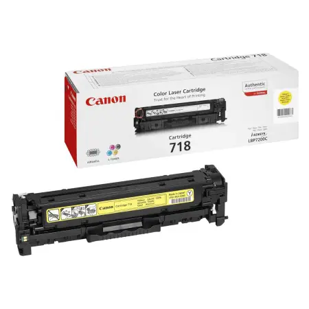 Toner Canon CRG718Y do LBP-7200/7210/7660/7680 | 2 900 str. | yellow-4633723