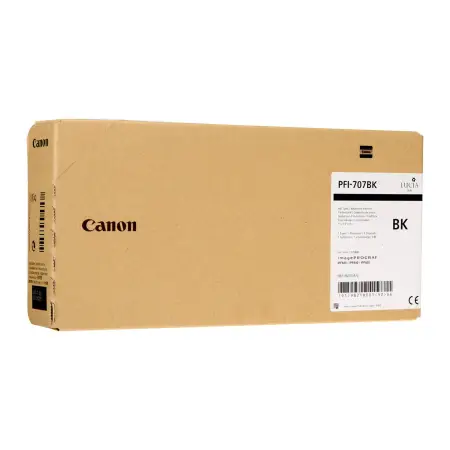 Tusz Canon PFI-707BK do IPF-830/840/850 | 700ml | black