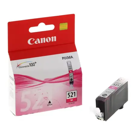 Tusz Canon CLI521M do iP-3600/4600, MP-540/620/630/980 | 9ml | magenta