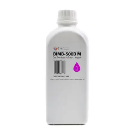 Butelka Magenta Brother 1L Tusz Barwnikowy (Dye) INK-MATE BIMB500D -5495727