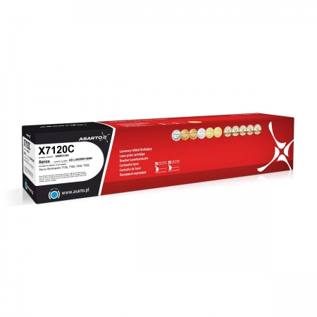 Toner Asarto do Xerox X7120C | 006R01464 | 15000 str. | cyan-5592960