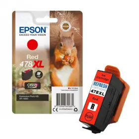 Tuszy Epson 478XL Claria Photo HD| Red | 10,2 ml | 830str