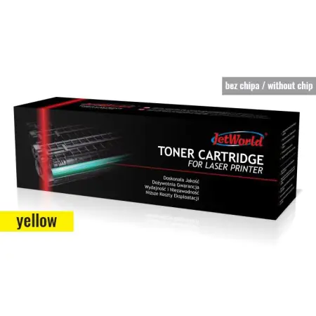 Toner JetWorld zamiennik HP 415A W2032A LaserJet Color Pro M454, M479 2.1K Yellow (toner bez chipa - należy przełożyć z