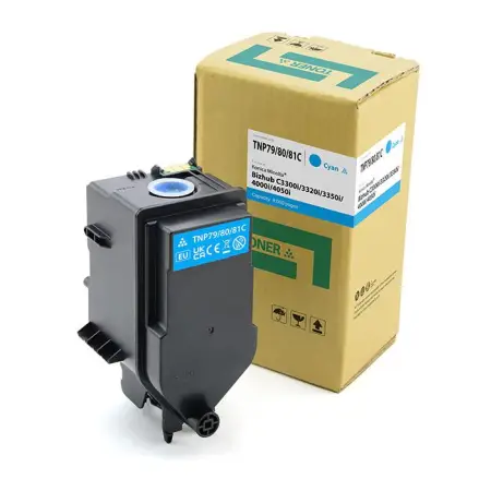 Toner Cartridge Web Cyan Minolta C3320i zamiennik TNP80C (AAJW452) -6498287