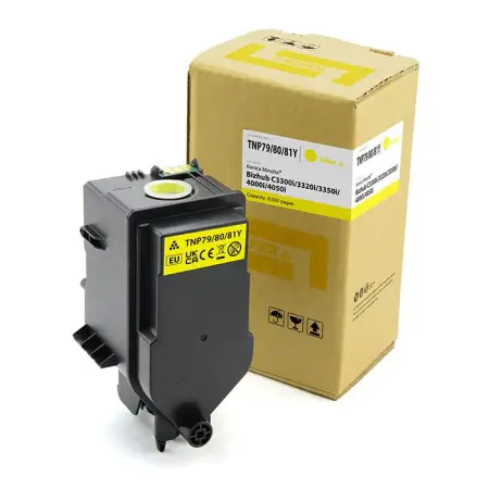 Toner Cartridge Web Yellow Minolta C3320 zamiennik TNP80Y (AAJW252) -6498289