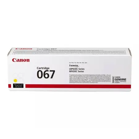 Toner Canon 067Y do i-SENSYS MF650/657 LBP633/631 | 1 250 str. | yellow-6696041