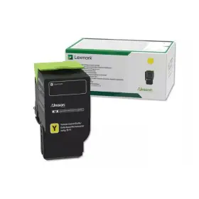 Oryginalny Toner Yellow Lexmark CS421, CS521, CS622, CX421, CX522, CX622, CX625 (78C2XY0)