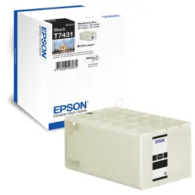 Tusz Epson T7431 do WP-M4015/M4595/M4525 | 49ml | black