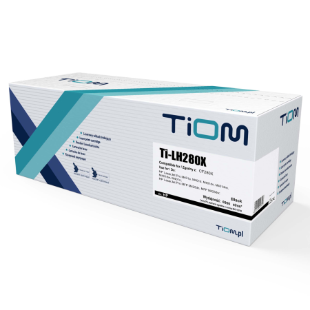 Toner Tiom do HP 80BX | CF280X | 6900 str. | black-5430994