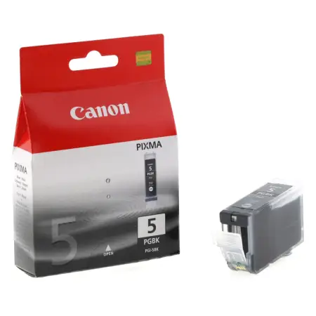 Tusz Canon PGI5BK do iP-3300/4200/4300/5200/5300, MP-500/600 | 26ml | black