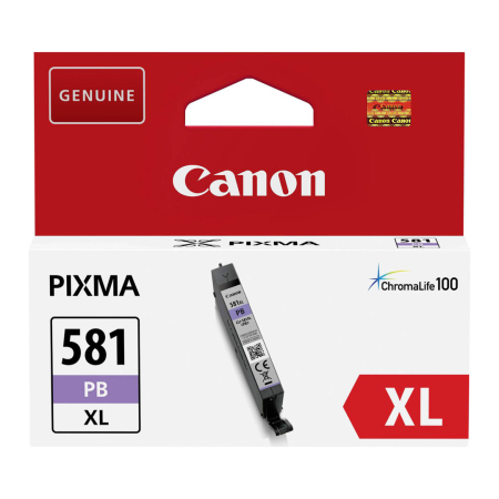 Tusz Canon CLI-581PB XL do  Pixma TR7550/TR8550/TS6150 | 8,3ml | cyan