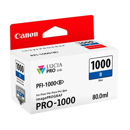 Tusz Canon PFI-1000 do iPF Pro-1000 | 80ml | blue | 4875 str