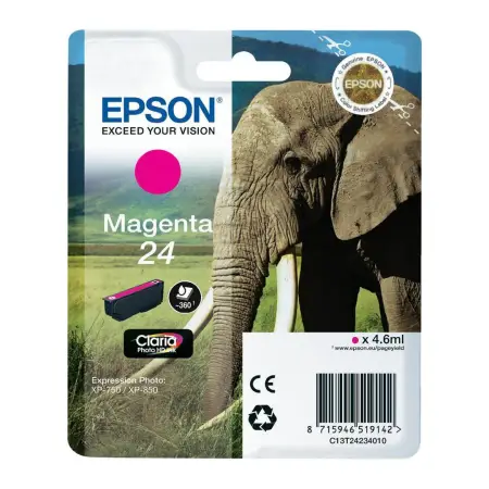 Tusz Epson T2423 do XP-750/850 | 4,6ml | magenta