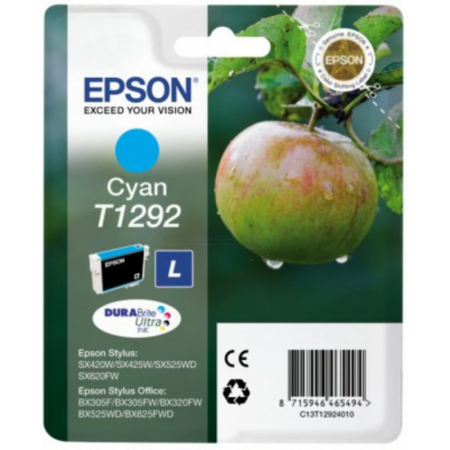 Tusz Epson T1292  do Stylus SX-230/235W/420W/425W/430W | 7ml | cyan