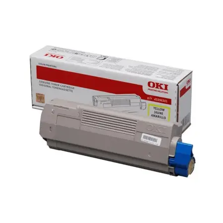 Oryginalny Toner Yellow OKI MC760 (45396301)