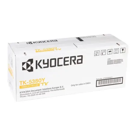 Oryginalny Toner Yellow Kyocera MA4000, PA4000 (TK5380Y, TK-5380Y, 1T02Z0ANL0)