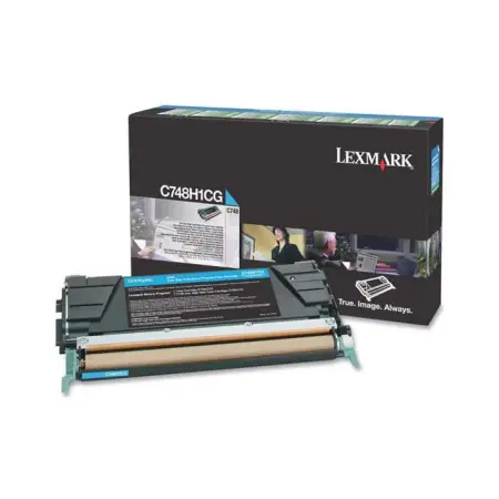 Oryginalny Toner Cyan Lexmark C748 (C748H1CG)