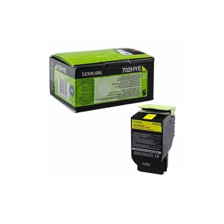 Oryginalny Toner Yellow Lexmark CS310, CS410, CS510 (70C2HYE)