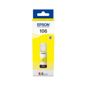 Oryginalny Tusz w butelce Yellow Epson 106 (T00R4, C13T00R440)