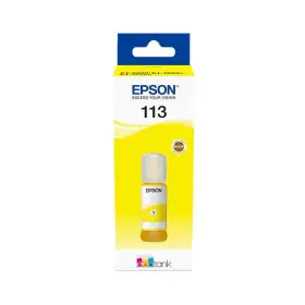 Oryginalny Tusz w butelce Yellow Epson 113 (T06B4, C13T06B440)