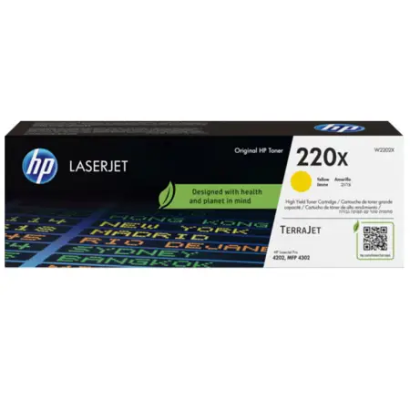 Toner HP 220X | 5 500 str. | Yellow