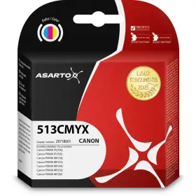 Tusz Asarto do Canon 513CMYX | 2971B001 | 12ml | color