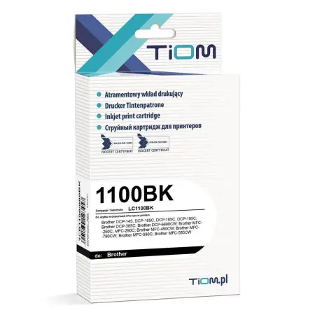 Tusz Tiom do Brother 1100BK | LC1100BK | 450 str. | black