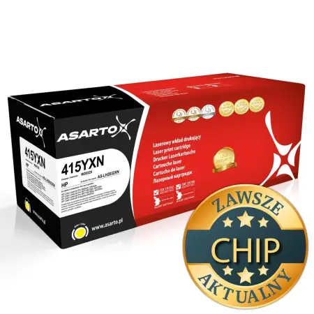 Toner Asarto do HP 415YXN | W2032X | 6000 str. | yellow | z chip-5914309